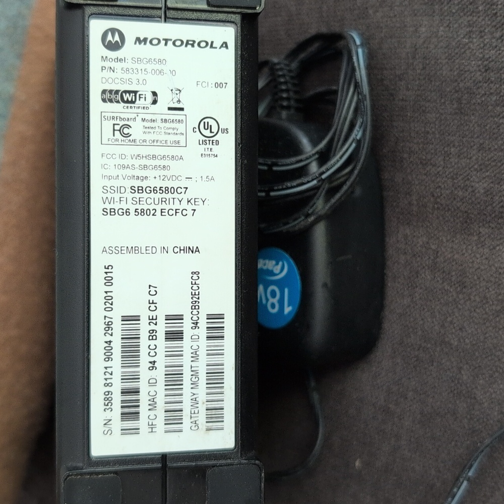 Motorola modem - Picture 3 of 3